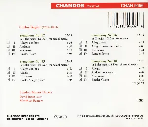 Pochette de Symphonies de London Mozart Players - Matthias Bamert