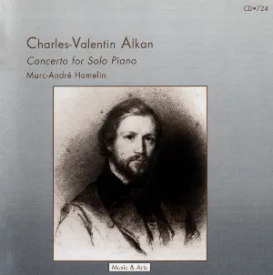 Pochette de Concerto for Solo Piano de Marc-André Hamelin - Charles-Valentin Alkan