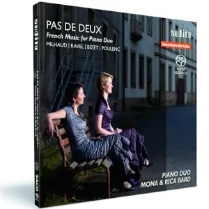 Pochette de Pas de deux de Iannis Xenakis - Maurice Ravel - Arthur Honegger - Erwin Schulhoff