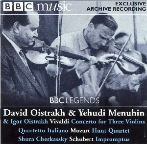 Pochette BBC Music, Volume 9, Number 3: Vivaldi: Concerto for Three Violins / Mozart: Hunt Quartet / Schubert: Impromptus