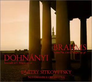 Pochette Dohnányi: Serenade in C major, op. 10 / Brahms: Sextet no. 2 in G major, op. 36