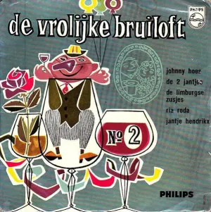 Pochette de De vrolijke bruiloft no. 2 de Johnny Hoes