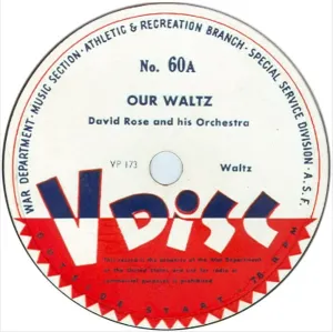 Pochette de Our Waltz / Holiday for Strings de David Rose and His Orchestra