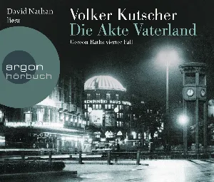 Pochette de Die Akte Vaterland de David Nathan