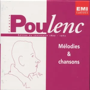 Pochette de Mélodies de Francis Poulenc - Holger Falk