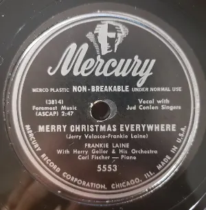 Pochette de Merry Christmas Everywhere / What Am I Gonna Do This Christmas de Frankie Laine