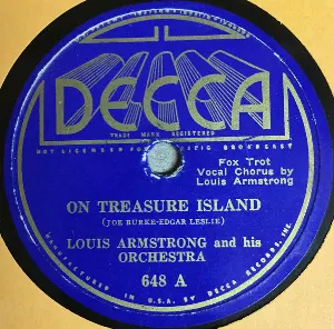 Pochette de On Treasure Island / Red Sails in the Sunset de Louis Armstrong & His Orchestra