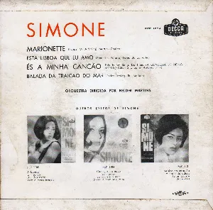 Pochette de Marionette (Puppet on a String) de Simone de Oliveira