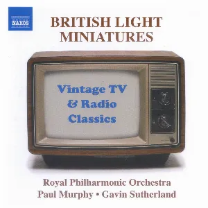 Pochette British Light Miniatures: Vintage TV & Radio Classics