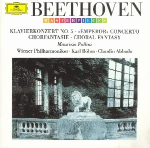 Pochette Klavierkonzert No. 5 - »Emperor« Concerto / Chorfantasie - Choral Fantasy