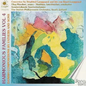 Pochette de Harmonious Families, Vol 4: Siegfried and Rued Langgaard de Rued Langgaard