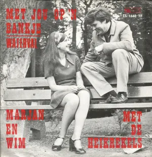 Pochette de Met jou op ’n bank / Waterval de De Heikrekels