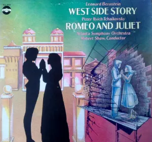 Pochette Leonard Bernstein Symphonic Dances from West Side Story; Tchaikovsky Romeo & Juliet Overture-Fantasy