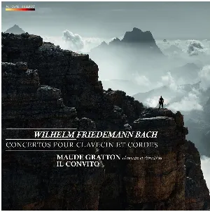 Pochette de Concertos pour clavecin et cordes de Wilhelm Friedemann Bach