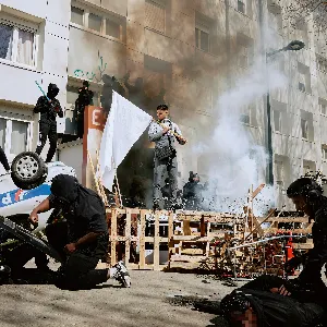 Pochette de Drapeau Blanc de Benab