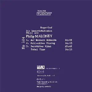 Pochette de Die haarsträubenden Fälle des Philip Maloney, N° 104 de Roger Graf