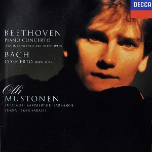 Pochette Beethoven: Piano Concerto (Violin Concerto, Arr. Beethoven) / Bach: Concerto, BWV 1054