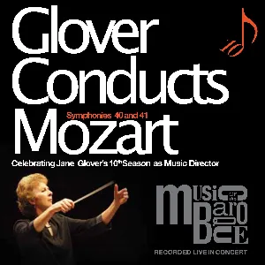 Pochette de Glover Conducts Mozart Symphonies 40 & 41 de Wolfgang Amadeus Mozart - Jane Glover