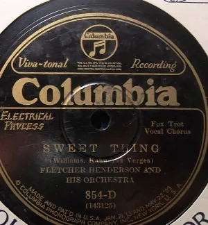 Pochette de Sweet Thing / I Need Lovin' de Fletcher Henderson and His Orchestra