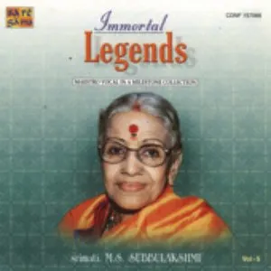 Pochette de Immortal Legends - Volume 5: Of 5 de M.S. Subbulakshmi