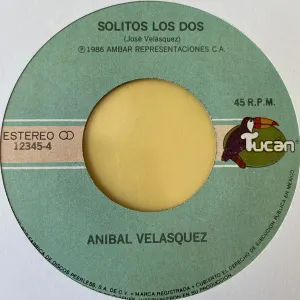 Pochette de Solitos los dos / Luz de cumbia de Aníbal Velásquez