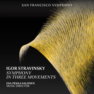 Pochette de Symphony in Three Movements de Esa‐Pekka Salonen - Igor Stravinsky