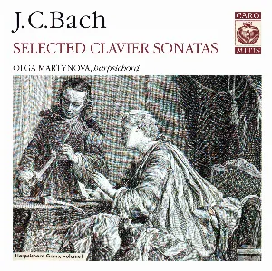 Pochette de Selected Clavier Sonatas de Johann Christian Bach