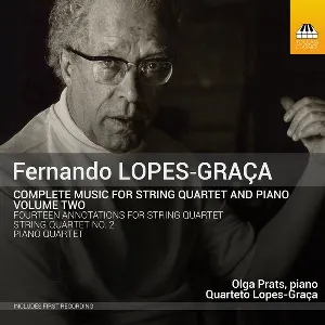 Pochette de Music for String Quartet and Piano, Volume 2 de Fernando Lopes-Graça