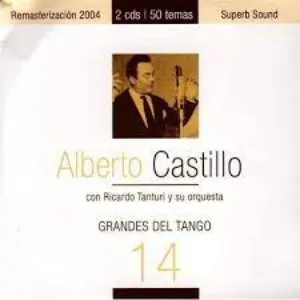 Pochette de Grandes del tango 14 de Alberto Castillo