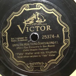 Pochette de Until the Real Thing Comes Along / I’m Crazy ’Bout My Baby de Fats Waller and His Rhythm