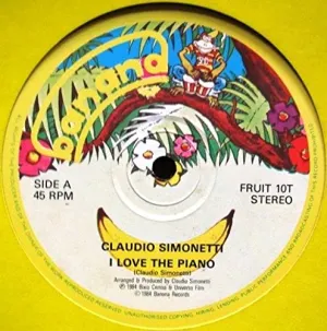 Pochette de I Love The Piano / Jamaican Style de Claudio Simonetti