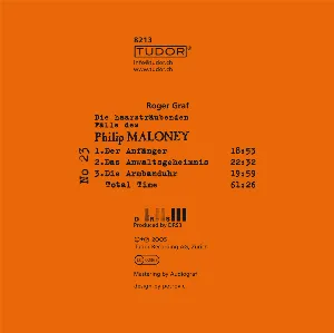 Pochette de Die haarsträubenden Fälle des Philip Maloney, N° 23 de Roger Graf