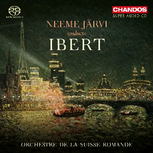 Pochette Neeme Järvi conducts Ibert