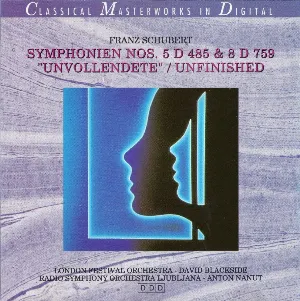 Pochette Symphonien Nos. 5 D 485 & 8 D 759 
