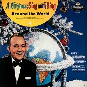 Pochette A Christmas Sing With Bing - Around The World