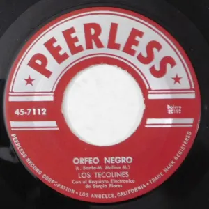 Pochette de Orfeo negro / Ansias de amar de Los Tecolines - Sergio Flores