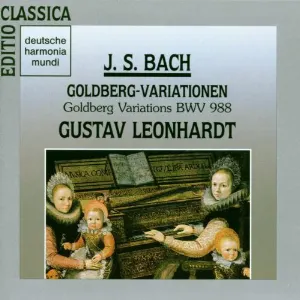 Pochette Variations Goldberg, BWV 988