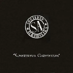 Pochette de Kontzertua Gaztetxean de Soziedad Alkoholika