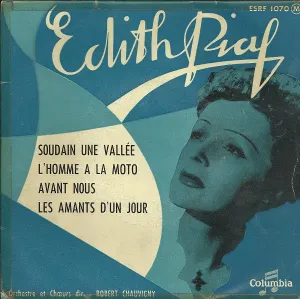 Pochette de Soudain une vallée de Édith Piaf