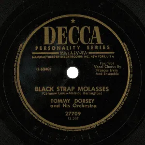 Pochette de Black Strap Molasses / September in the Rain de Tommy Dorsey and His Orchestra