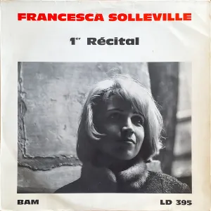 Pochette de 1er Récital de Francesca Solleville