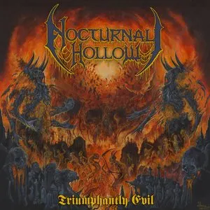Pochette de Triumphantly Evil de Nocturnal Hollow