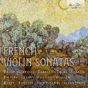 Pochette French Violin Sonatas