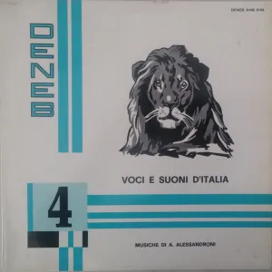 Pochette de Voci e suoni d'Italia de Alessandro Alessandroni