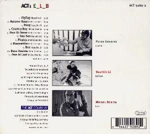 Pochette de E_L_B de Nguyên Lê - Peter Erskine