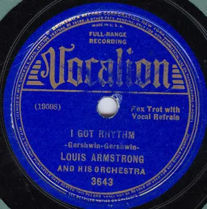 Pochette de I Got Rhythm / After You've Gone de Louis Armstrong & His Orchestra