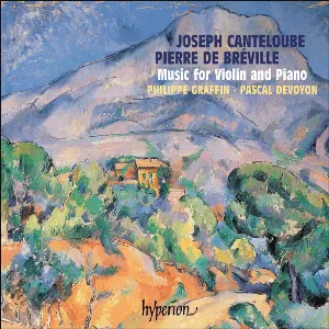Pochette de Music for Violin and Piano de Pascal Devoyon - Philippe Graffin - Joseph Canteloube