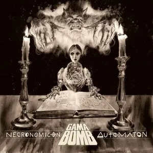 Pochette de Necronomicon Automaton de Gama Bomb