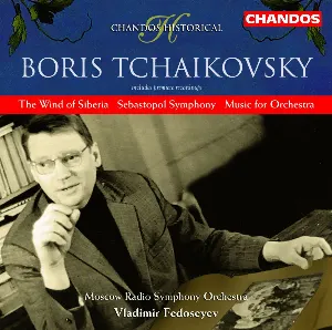Pochette de The Wind of Siberia / Sebastopol Symphony / Music for Orchestra de Tchaikovsky Symphony Orchestra - Vladimir Fedoseyev