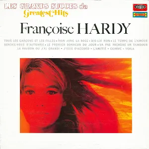 Pochette Les Grands Succès de Françoise Hardy - Greatest Hits